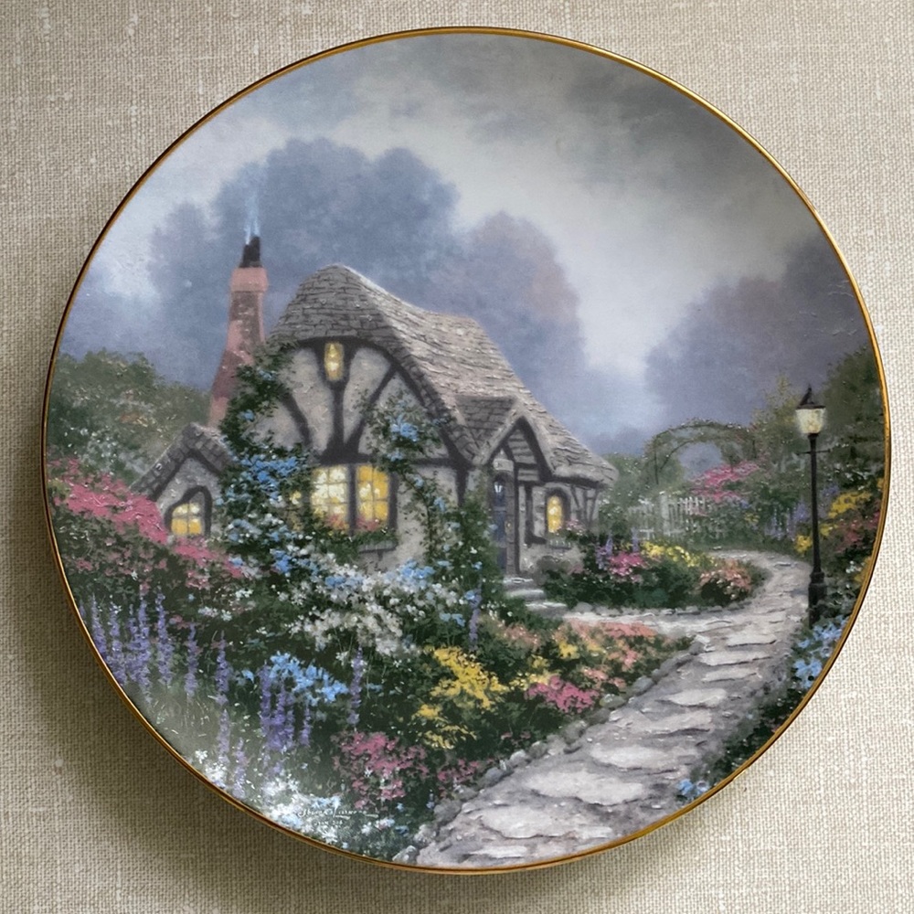 Thomas Kinkade collector plate